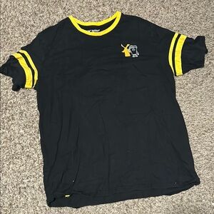 Dutch Bros Black and Yellow Men's Shirt